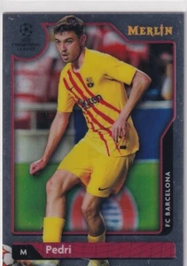 Topps Merlin Chrome Football CL 21/22 N° 75 Pedri - Picture 1 of 2