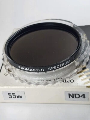 55mm ND4 ND 4 Lens filter Neutral Density ND4X ND 4X Japan E55 E-55 ProMaster - Image 1 of 4