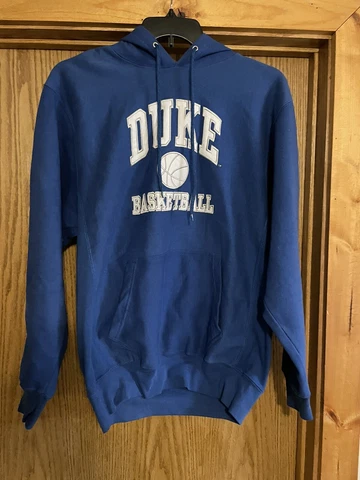 Vintage Duke Blue devils Steve & Barry’s Pullover Hoodie Blue Size medium Cover