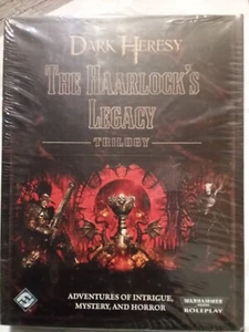 Warhammer Dark Heresy The Haarlock's Legacy Trilogy FFG RPG Hardcover Sealed - Picture 1 of 3