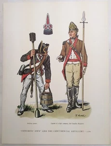 Fritz Kredel Soldiers Of The American Army Congress’ Own &The Continental 1780 - Picture 1 of 12