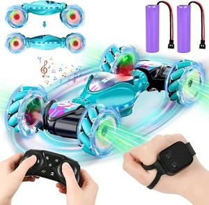 4WD Hand Gesture Sensing 360° RC Stunt Car Off-Road Remote Control Twist Car Toy - Picture 1 of 8