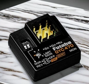 Futaba GYC470 Electric Car Gyro SRE- Compatible Drift 00107328-3 F/S Japan - Picture 1 of 11
