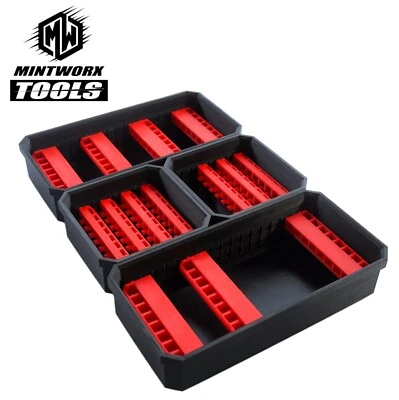 Milwaukee Organizer Bins and Bit Holder Kit for Slim Low Profile Packout - Image 1 of 3