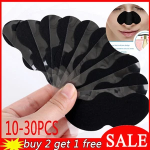 10-30X Nose Pore Strips Blackhead Removal Unclog Pores Smooth Deep Cleansing UK - Picture 1 of 12