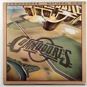 COMMODORES “NATURAL HIGH” LP/Motown (EX) 1978