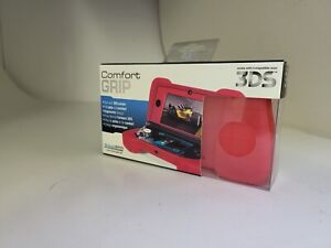NEW Dream Gear RED Comfort Grip Silicone Gel Case for OLD First Nintendo 3DS
