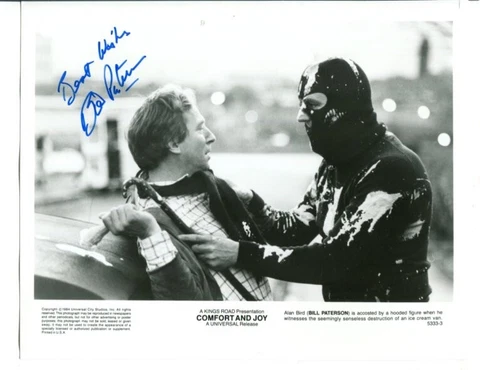 THE KILLING FIELDS law & order BILL PATERSON signed AUTOGRAPH 1100 Cover