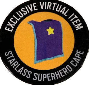 ROBLOX Celebrity Series Starlass Superhero Cape *Code ONLY* Avatar Item - Picture 1 of 1