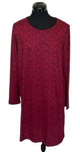 Charter Club Women's Butter Soft Sleep Shirt Nightgown Berry Regency Sz S NWT - Picture 1 of 9