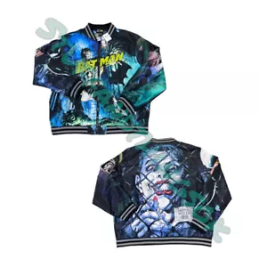Tango Hotel x All Over Print Batman Joker Giacca Uomo Taglia XL Multicolore NUOVO - Foto 1 di 7