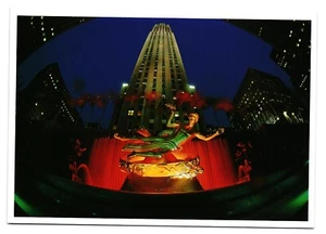 Postcard Rockefeller Center Prometheus New York City NY - Picture 1 of 2