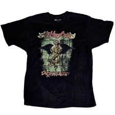 Motley Crue Dr Feelgood Rock T-Shirt Mens Size XL Black Concert Vintage 2001 