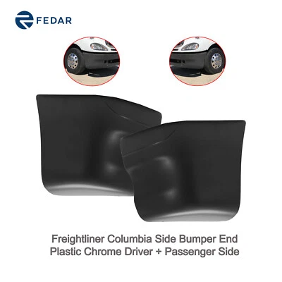 Side Bumper for 2000-2011 Freightliner Columbia Pair Dark Gray Foto 1 de 3