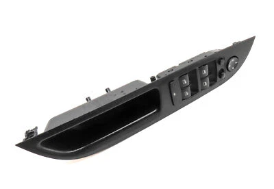 2006-2010 宝马 5 M5 (E60) 左球杆 Master PFOLD 车窗开关带饰边(黑色) — 第 1/4 张图片