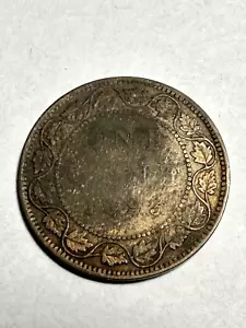 1893 Canada Large Cent Queen Victoria KM#7 Copper Penny BN VG - Picture 1 of 2