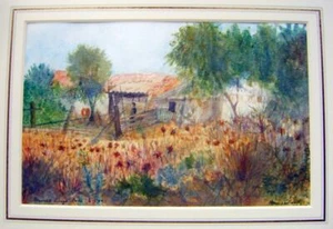 LANDSCAPE STAVROS VILLAGE, CRETE, FREDERICK SHEPHERD W/COL 1990 - Picture 1 of 1