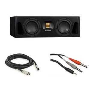 Adam Audio A44H Powered Two-Way Midfield Studio Monitor Bundle with XLR Cable, a - Picture 1 of 4
