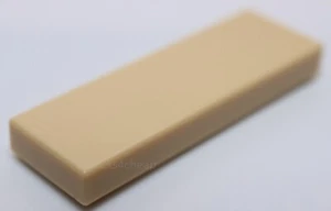 Lego 16x Tan 1 x 3 Tile - Picture 1 of 1