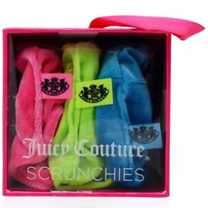 JUICY COUTURE SCRUNCHIES SET-NEW IN BOX - Picture 1 of 1