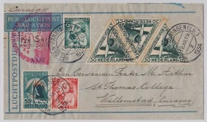 Netherlands Pioneer Flight 1934 KLM First Flight Amsterdam-West Indies - Picture 1 of 2