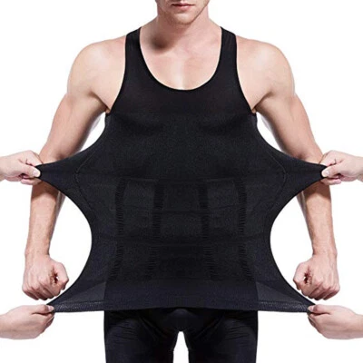 CGTFY Gynecomastia Compression Tank Top Men Athletic Tummy Control  Shapewear US - Image 1 of 4