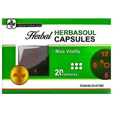 5X Herbal Herbasoul Capsules | Male Vitality - 20caps
