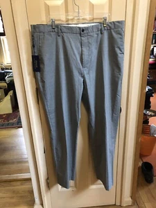 NWT Evening Heather Gray Cotton Blend Pants By Ralph Lauren 40W By 32L - Bild 1 von 12