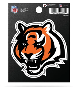 NEW-RICO NFL Cincinnati Bengals Short Sport Sticker Decals 10pk Joe Burrow - Picture 1 of 1
