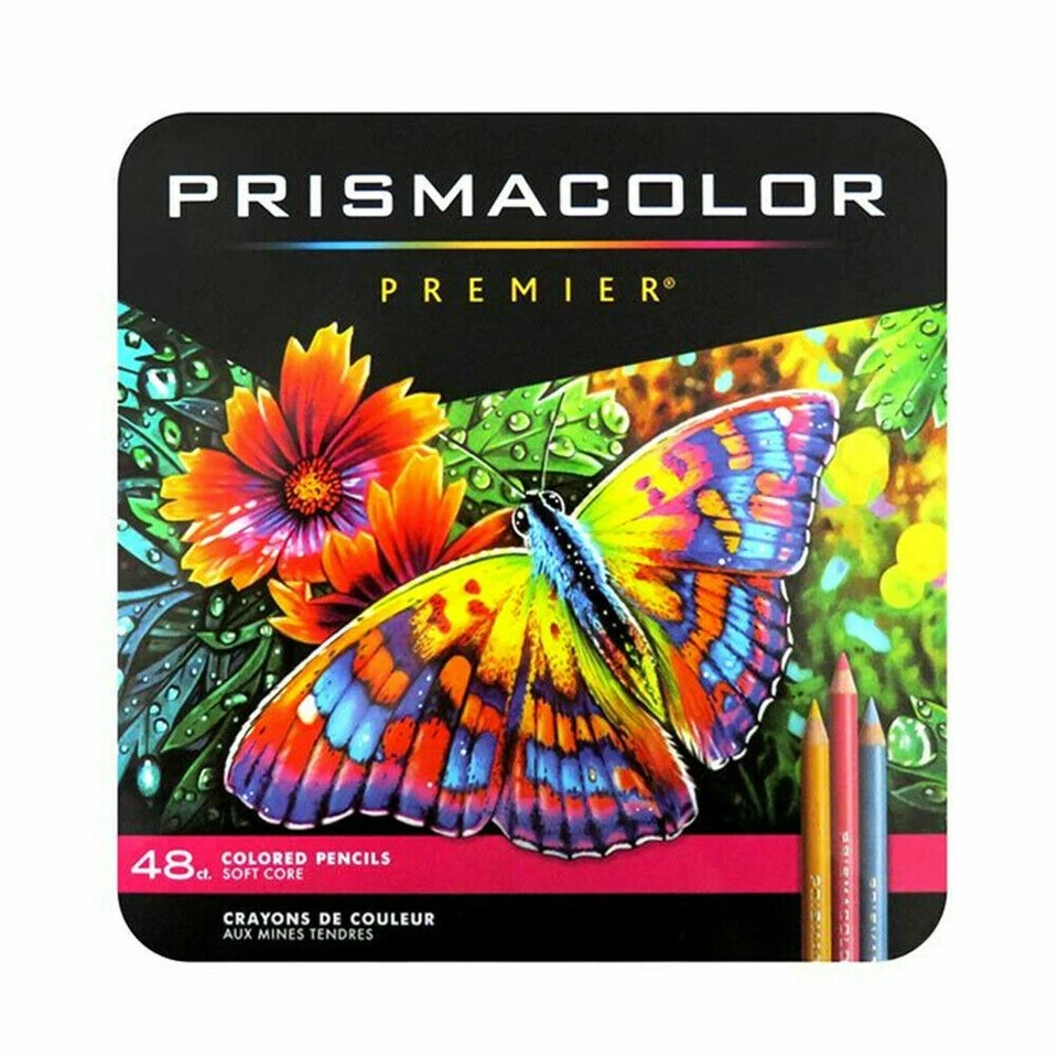 Sanford Prismacolor Premier Farbstifte, weicher Kern, 48er Pack