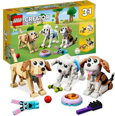 1 x Lego 31137 Perro Perros 3 en 1 Creador Nuevo en Caja 475 Piezas Regalo Cumpleaños Navidad Foto 1 de 4