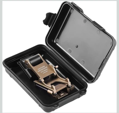 Elevate Prime Night Vision NVG Helmet Adapter Mount In Tan For PVS 14 + Case - Image 1 of 4