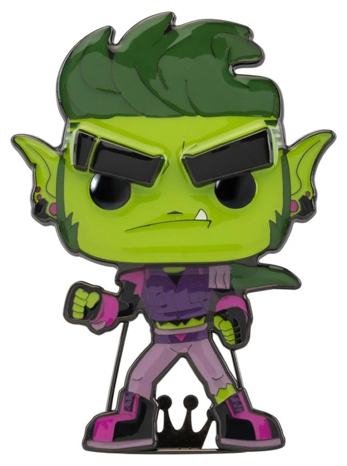 Teen Titans Go! - Beast Boy tNBtS Pop! Pin esmaltado - 4 pulgadas - Funko Foto 1 de 1