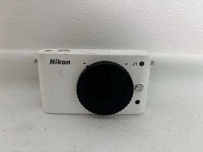 [AS-IS]Nikon 1 J1 10.1MP Digital Camera (Body Only) - White Untested - Image 1 of 4