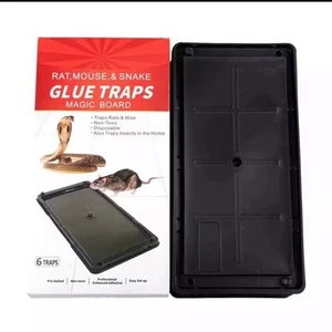 6 Pack Large Mice Mouse Glue Traps - Picture 1 of 3