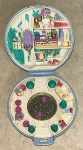 POLLY POCKET DE COLECCIÓN 1989 Patinaje sobre Hielo Fiesta Juego Compacto SIN FIGURAS  - Imagen 1 de 5