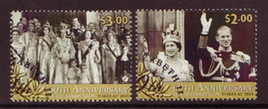 NUEVA ZELANDA 2013 TOKELAU 60 ANIVERSARIO DE CORONACIÓN FINO USADO - Imagen 1 de 1
