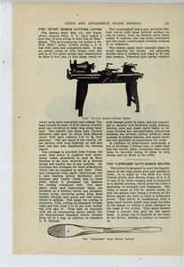 1911 American Tool of Cincinnati Story: Lathe - REV is Star Lathe, Seneca Falls - Picture 1 of 2