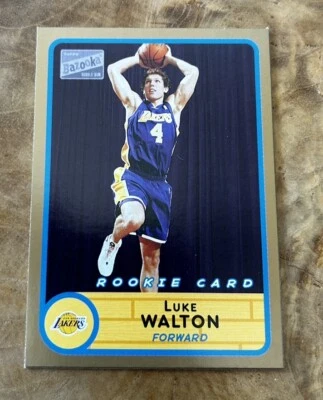 2003-04 Bazooka Gold Luke Walton #230 Rookie RC - Image 1 of 2