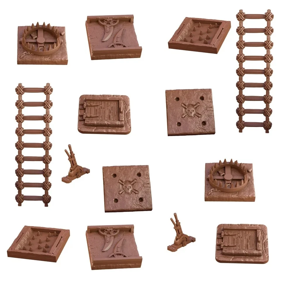 Terrain Crate - Dungeon Traps Mantic Miniature D & D New! - Image 1 of 1