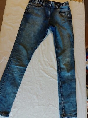 Ladies Jeans George Size 12 Embellished Blue 21961 - Image 1 of 4