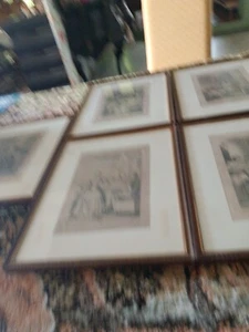 N.5 Stampe Incisione  Disegni  Masutti 28x34 - Imagen 1 de 15