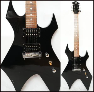 B.C.Rich WARLOCK Black / Electric Guitar / made in 2008 - Picture 1 of 10