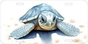 TORTUGA TORTUGA DISEÑO TU PROPIO SURTIDO PLACA DE METAL IMPRESA UV R - Imagen 1 de 4
