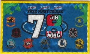 VFA-213 BLACKLIONS 2022 FIRST CRUISE PATCH - Picture 1 of 1