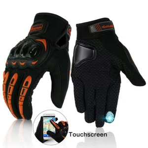 Racing Motorcycle Motorbike Motocross Riding Dirt Bike Full Finger Sports Gloves - Foto 1 di 18