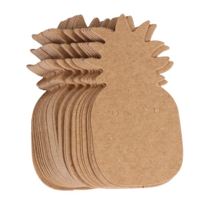 300PCS Creative Earring Cards Ear Stud Cards Holders Earring Cards for Jewelry - Image 1 of 4