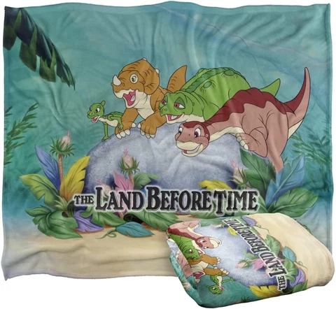 Land before Time Littlefoot and Friends Officially Licensed Silky Touch Super So Cover