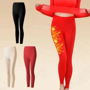 Winter Autumn Women Thermal Underwear Long Pants Elastic Casual New Y7 U4X6 Q7R5 - Picture 1 of 21
