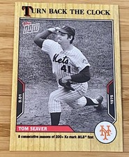 MLB RECORD: Tom Seaver,NY Mets,1st Pitcher With 200+ Ks In 8 Consecutive Seasons